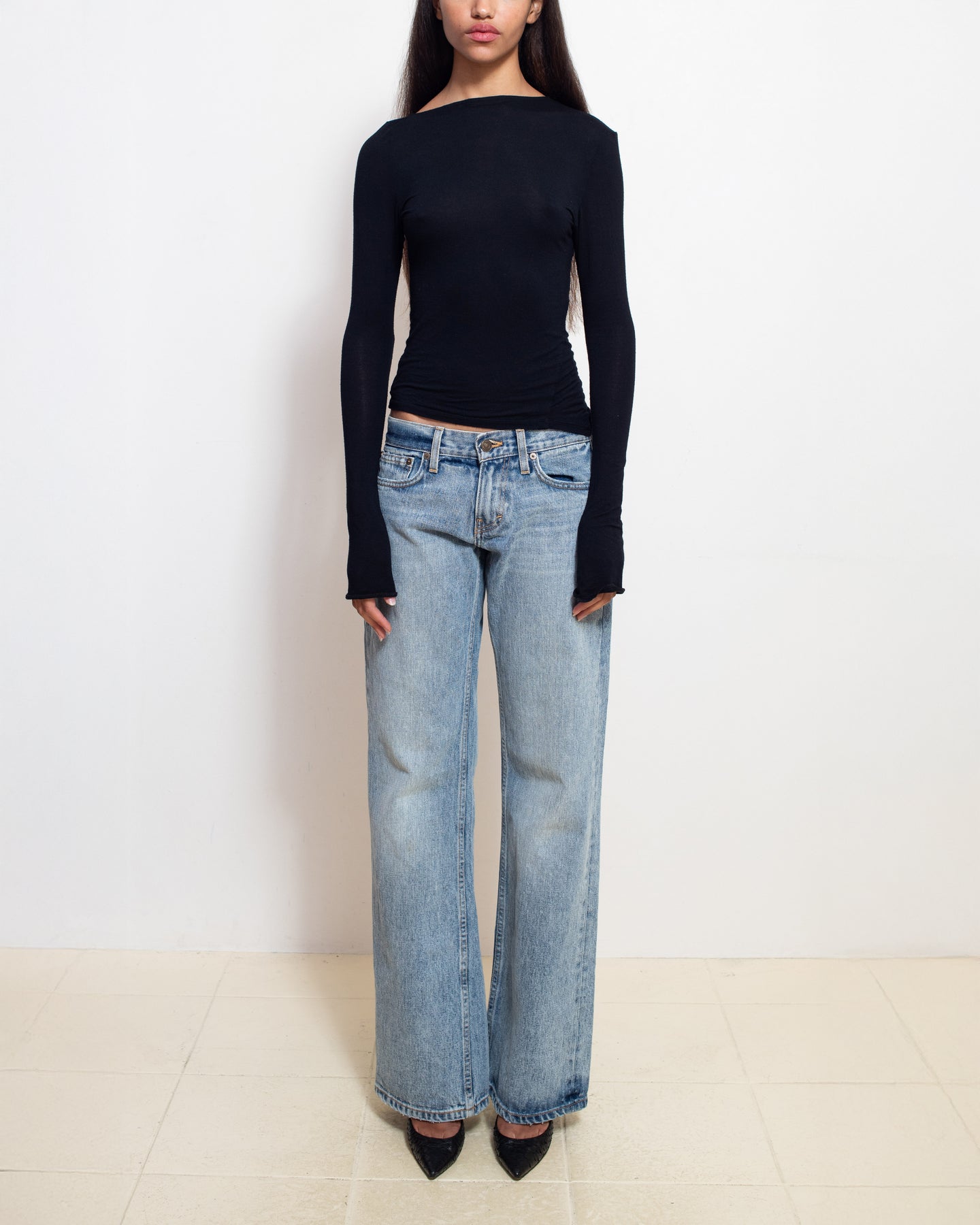 Light Wash Bootcut Jean